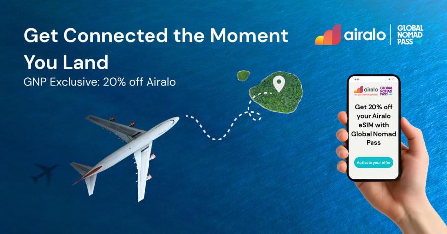 Airalo and Global Nomad Pass Announce New Collaboration to Keep Travelers Connected Worldwide